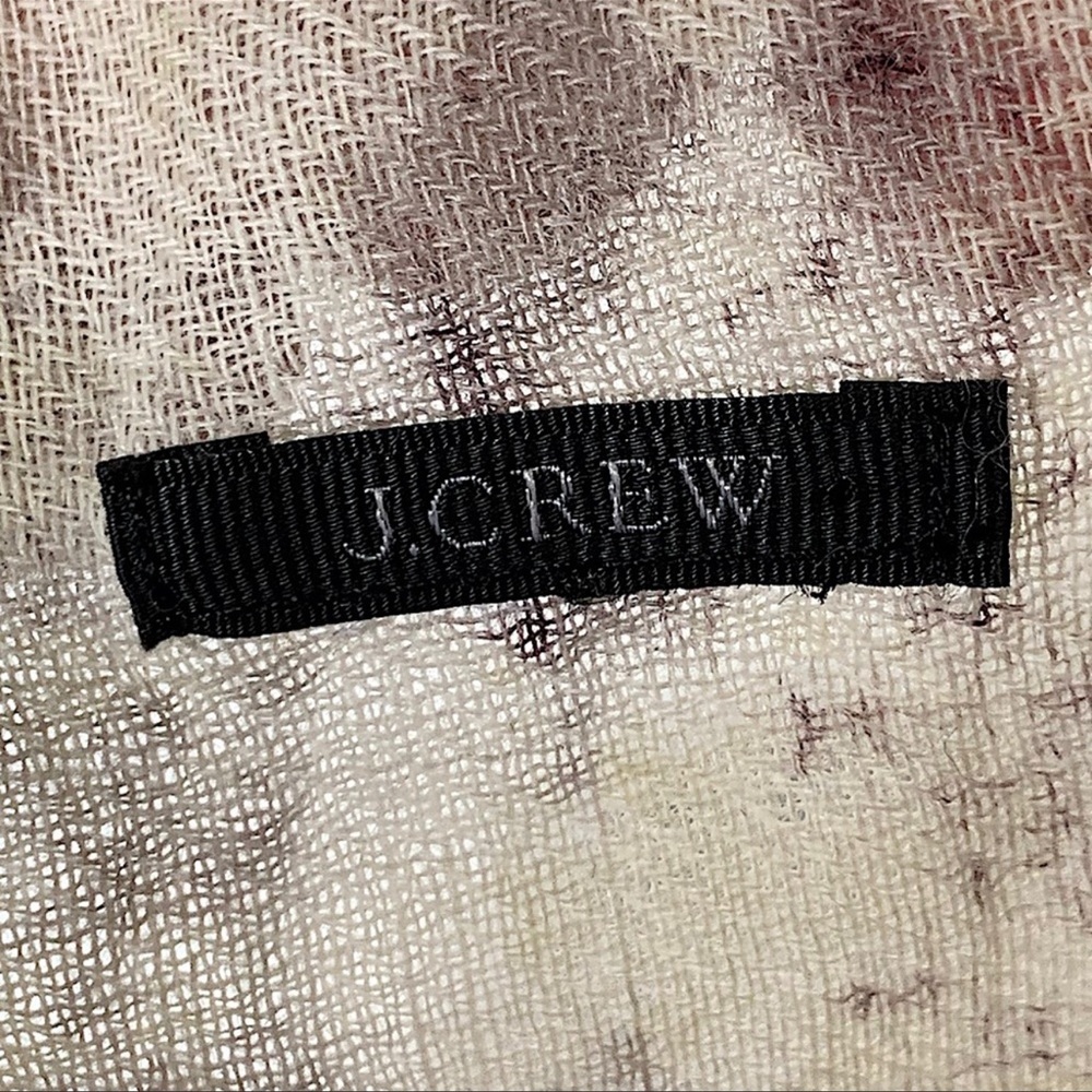 J Crew Wool Python Print Scarf/Wrap - Picture 8 of 8